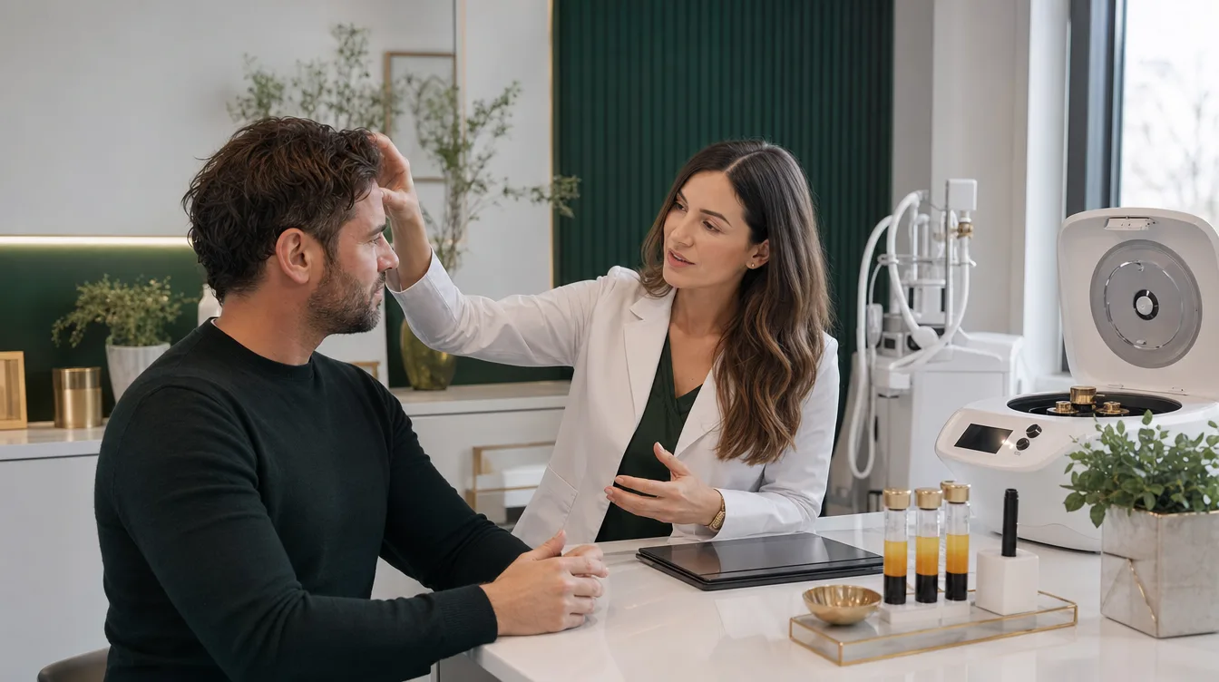 Microneedling & Mesotherapy scalp support planning